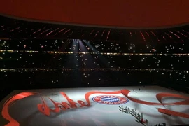 Hình ảnh 3D được trình diễn trên sân Allianz (Nguồn: Fcb.de)