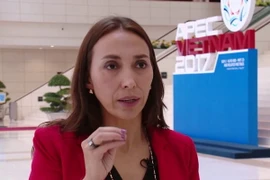 Thứ trưởng phụ trách thương mại của Bộ Ngoại giao Chile Paulina Nazal. (Nguồn: YouTube)