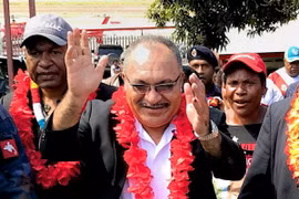 Thủ tướng Papua New Guinea Peter O'Neill. (Nguồn: AFP)