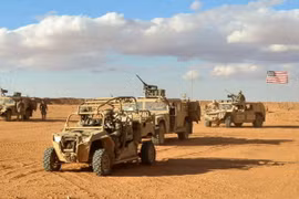 Binh sỹ Mỹ ở Syria. (Nguồn: ABC News)