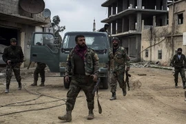 Lực lượng binh sỹ Syria. (Nguồn: AP)