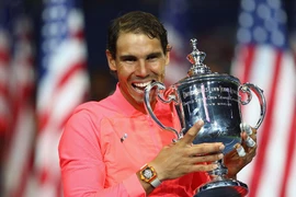 Nadal lần thứ ba vô địch US Open. (Nguồn: Getty Images)