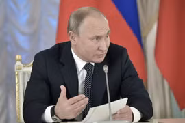Tổng thống Nga Vladimir Putin. (Nguồn: AP)