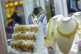 Trang sức được trưng bày ở lễ hội. (Nguồn: liputan6.com)