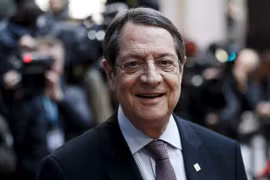 Tổng thống Cộng hòa Cyprus Nicos Anastasiades. (Nguồn: AP)