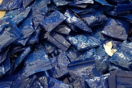 Tang vật vụ án. (Ảnh/TTXVN phát)