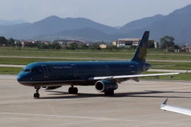 Máy bay của Vietnam Airline. (Ảnh: Huy Hùng/TTXVN)