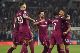 Manchester City áp sát ngôi vương Premier League. (Nguồn: EPA)