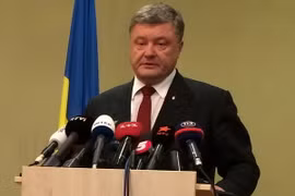 Tổng thống Ukraine Petro Poroshenko. (Nguồn: Reuters)