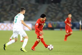 Công Phượng đã thi đấu ấn tượng ở trận ra quân của Việt Nam tại Asian Cup 2019. (Ảnh: Hoàng Linh/TTXVN)