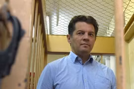 Roman Sushchenko bị kết án 12 năm tù. (Nguồn: AFP)