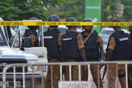 Lực lượng an ninh tại Burkina Faso. (Nguồn: France 24)