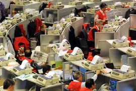 Sàn giao dịch chứng khoán ở Hong Kong. (Nguồn: Pinterest)