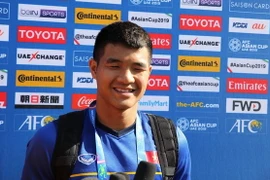 Đức Chinh trả lời phỏng vấn. (Nguồn: TTVH)