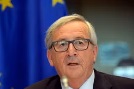 Chủ tịch Ủy ban châu Âu Jean-Claude Juncker. (Nguồn: AFP)