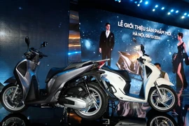 Honda ra mắt SH mới. (Ảnh: Văn Xuyên/TTXVN)