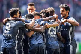 Bayern Munich vững ngôi đầu Bundesliga. (Nguồn: AP)