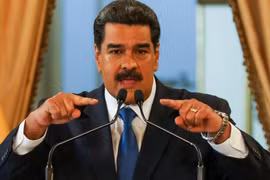 Tổng thống Venezuela Nicolas Maduro. (Nguồn: EPA)