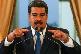 Tổng thống Venezuela Nicolas Maduro. (Nguồn: EPA)