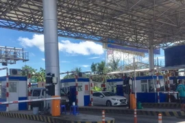 Trạm thu phí. (Ảnh: Thanh Sang/TTXVN)