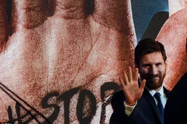 Lionel Messi tại Ai Cập. (Nguồn: EPA)