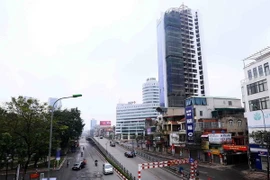 Đường phố Hà Nội. (Ảnh: Quang Quyết/TTXVN)