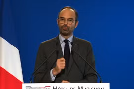 Thủ tướng Pháp Edouard Philippe. (Ảnh: AFP/TTXVN)