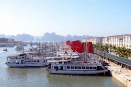 Bến tàu Cảng tàu khách quốc tế Tuần Châu. (Ảnh: Văn Đức/TTXVN)