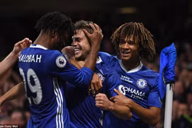 Chelsea có chiến thắng kịch tính trước Watford. (Nguồn: Daily Mail)