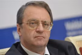 Thứ trưởng Ngoại giao Nga Mikhail Bogganov. (Nguồn: Al-Manar)
