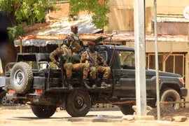 Lực lượng an ninh Burkina Faso. (Nguồn: EPA)