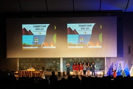 Quang cảnh Đêm Gala 'Sommer Camp Jena 2017.' (Ảnh: Anh Đức/TTXVN​)