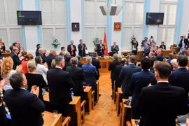 Quốc hội Montenegro chính thức thông qua quyết định gia nhập. (Nguồn: AFP/Getty Images)
