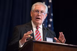 Chủ tịch và Giám đốc điều hành của hãng ExxonMobil, ông Rex Tillerson. (Nguồn: AP)