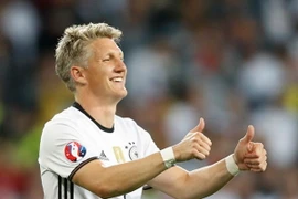 Schweinsteiger lập kỷ lục mới. (Nguồn: Getty Images)