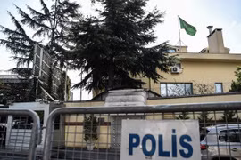 Lãnh sự quán Saudi Arabia ở Istanbul. (Nguồn: Time)