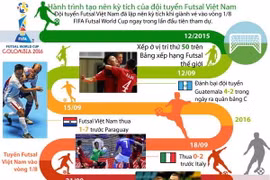 Hành trình lập nên kỳ tích của đội tuyển Futsal Việt Nam