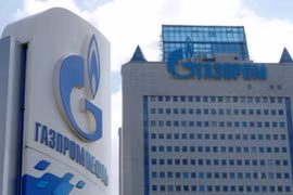 Tập đoàn khí đốt Gazprom của Nga. (Nguồn: Reuters)