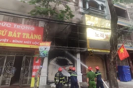 Hải Phòng: Cháy tại số 144 Văn Cao, vẫn đang tìm kiếm người mắc kẹt