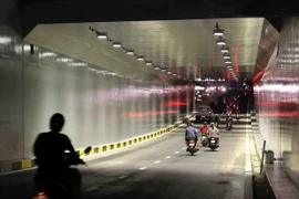 Hầm chui Điện Biên Phủ​-Nguyễn Tri Phương. (Ảnh: Trần Lê Lâm/TTXVN)