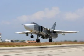 Máy bay của Nga tại căn cứ quân sự ở Syria. (Nguồn: AFP)