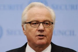 Đại diện thường trực Nga tại Liên hợp quốc, ông Vitaly Churkin. (Nguồn: AFP)