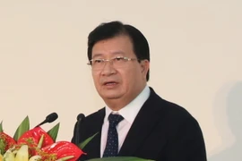 Phó Thủ tướng Chính phủ Trịnh Đình Dũng. (Ảnh: Nguyễn Sơn/TTXVN)