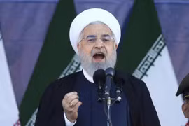 Tổng thống Iran Hassan Rouhani. (Nguồn: AP)