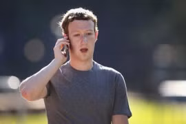 Mark Zuckerberg, ông chủ Facebook. (Nguồn: Getty Images)