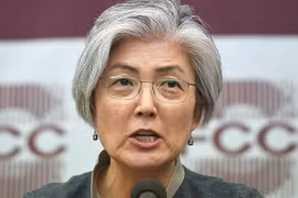 Ngoại trưởng Hàn Quốc Kang Kyung-wha. (Nguồn: straitstimes)