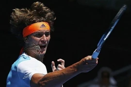 Alexander Zverev đang thể hiện phong độ ấn tượng tại Australian Open 2017. (Nguồn: AP)
