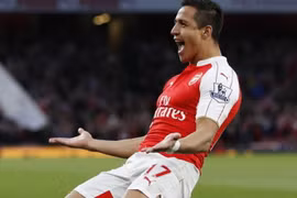 Sanchez mang chiến thắng về cho Arsenal trước West Brom. (Nguồn: Getty Images)