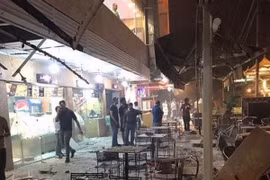 Hiện trường vụ đánh bom ở Tehran. (Nguồn: tehrantimes.com)
