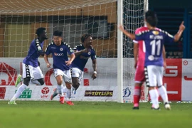 Hà Nội FC thắng hủy diệt 5-0. (Nguồn: tuoitre)